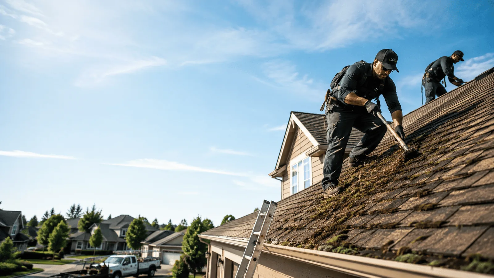 Roof Moss Removal in Bear River City, UT near me